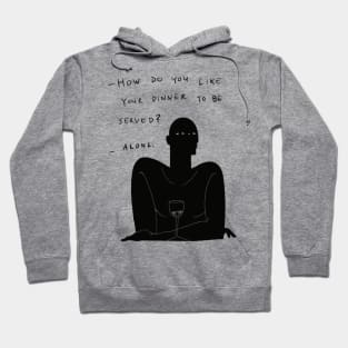 Edgy slogan that boosts your self confidence Hoodie